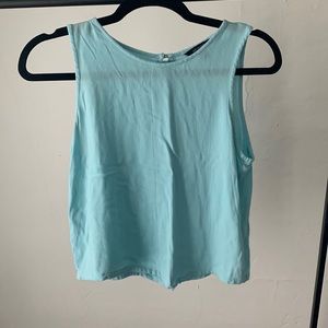 Great summer top with button detail on back